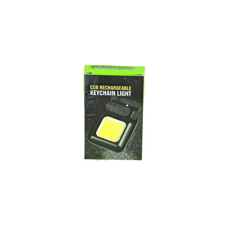 Mini Led Fener Cep Feneri Şarjlı Mıknatıs Magnetli