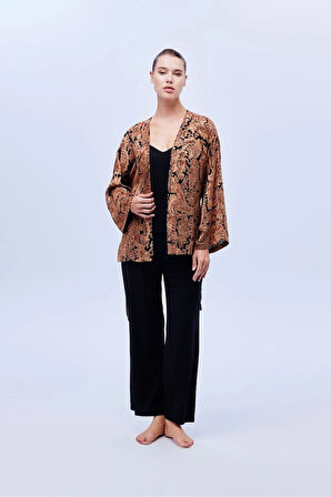 Eden Alt Üst Sabahlık Vegan Takım 1620