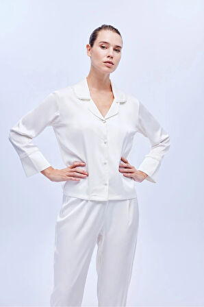 Lottie Alt Üst Takım Ekru 1630