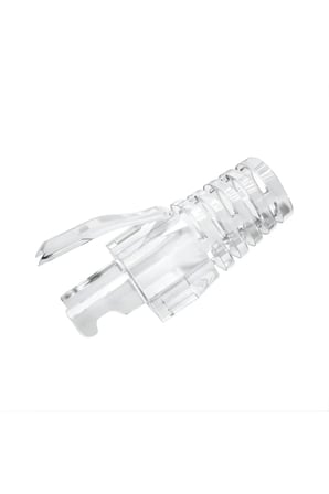 MN6 MN109KB RJ45 Koruma Boot 40 Adet – Cat5e Cat6 Cat6A Uyumlu Şeffaf Kablo Ucu Koruyucu