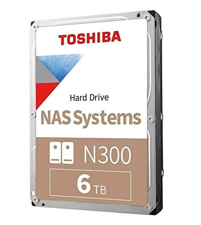 TEKNOTEG - 6TB TOSHIBA N300 7200RPM SATA3 512MB MN10ADA600S