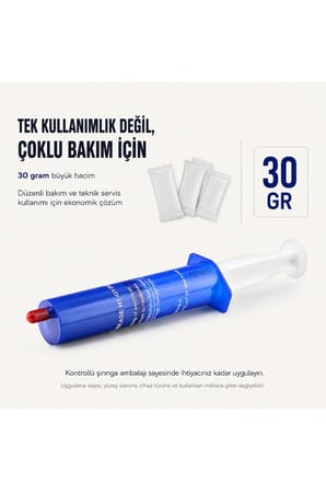 MN1103SB 30 Gr Gri Termal Macun 1.8 W/mK CPU GPU İşlemci Laptop Ekran Kartı İçin Büyük Boy