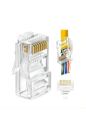 MN6 MN116F Cat6 Jack 500 Adet-Ez Yeni Nesil RJ45 Konnektör-8p 8c Açık Uçlu SOKET RJ45 Jack