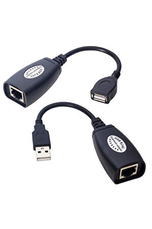 MN6 MN131S USB RJ45 Extender – Uzatma Kablosu, Tak-Çalıştır, Tüm USB Cihazlarla Uyumlu