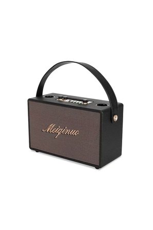 MN-202 Çift Kablosuz Mikrofonlu Bluetooth Karaoke Spekaer Şarjlı Taşınabilir Hoparlör Hafıza Kartı ve Usb Girişli Partybox 15W Ses Bombası
