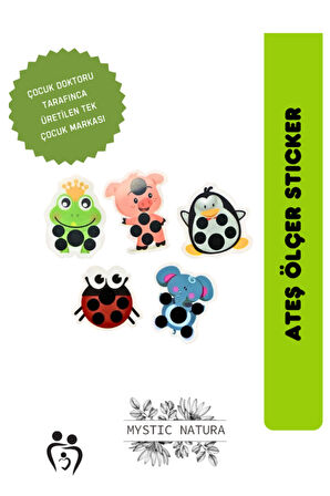 Mystic Natura Ateş ölçer sticker