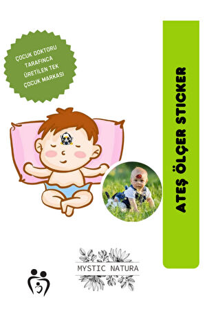 Mystic Natura Ateş ölçer sticker