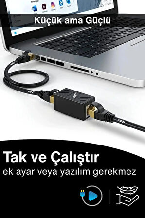MN6 M13x Kablo Birleştirici/2adet-cat5-cat6-cat7-cat8-uyumlu/lan Kablosu Birleştirici Ara Aparatı