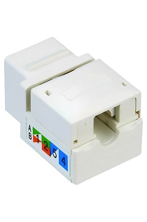 MN6 MN90D Cat6 UTP RJ45 90° Keystone Jack 8P8C Şase Ethernet Ağ Prizi Modülü 250 MHz-6 Adet