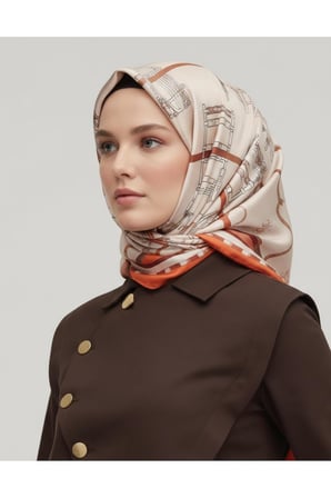 Kadın Ceinture Twill Eşarp