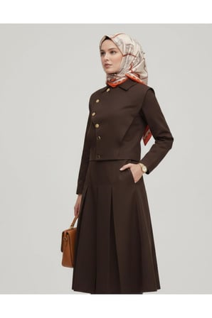 Kadın Ceinture Twill Eşarp