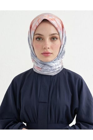 Kadın Menekşe Twill Eşarp