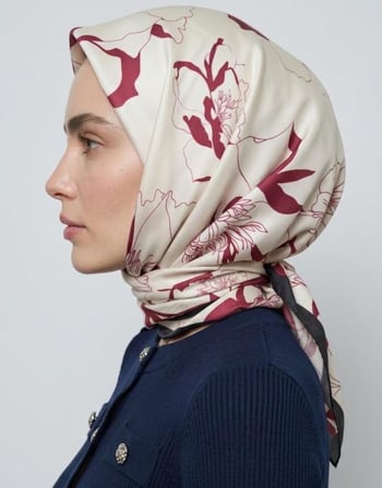NOİR TWİLL EŞARP
