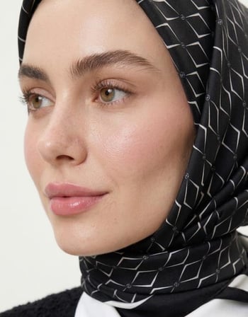 KARO MONOGRAM TWİLL EŞARP