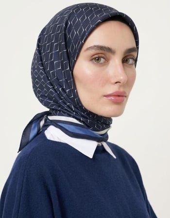 KARO MONOGRAM TWİLL EŞARP