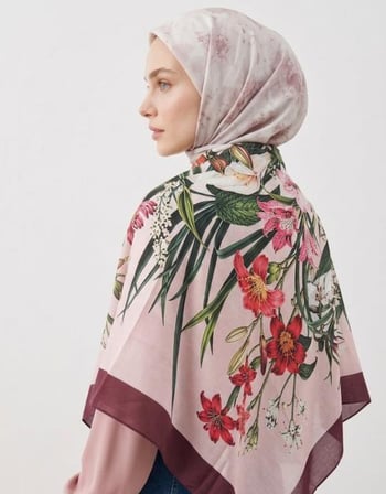 FLORAL OMUZ ŞALI