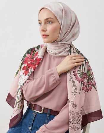 FLORAL OMUZ ŞALI