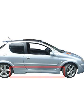 PEUGEOT 206 3 KAPI BÜYÜK MARŞPİYEL (( BOYASIZ ))