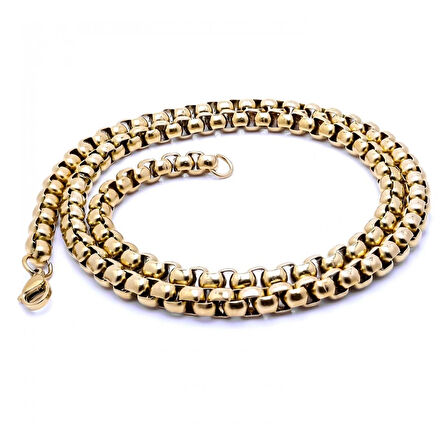 Moncuk Design Arnavut Çelik Kolye 6Mm 3351CEK030