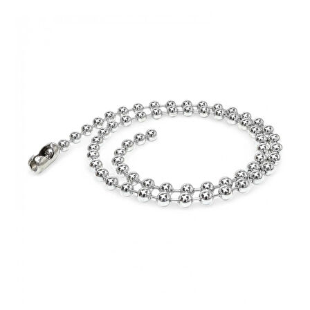 Moncuk Design Damla Çelik Zincir Kolye 6Mm 3351CEK002