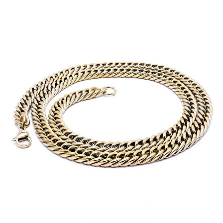 Moncuk Design Balık Sırtı Çelik Erkek Kolye 1,6Mm X 4Mm 3351CEK049