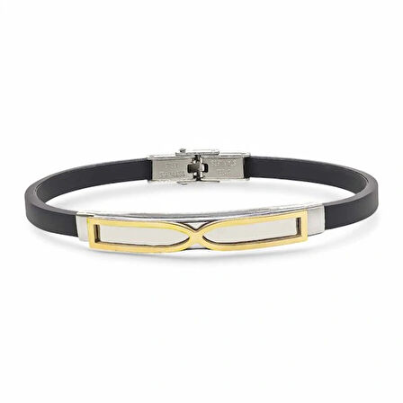 Moncuk Design Sonsuzluk Desenli Çelik Bileklik 3351SCB012