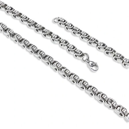 Moncuk Design Erkek Çelik Kolye 5Mm 33514P6D81