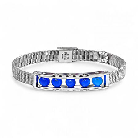 Moncuk Design Doğal Taşlı Ve Paslanmaz Çelik Bileklik 33512B23D1