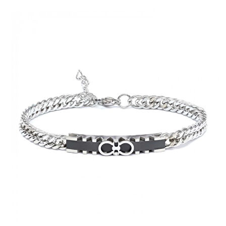 Moncuk Design Sonsuzluk Motifli Çelik Bileklik 3351EBF1D1
