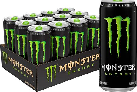 Monster Energy Orijinal Enerji İçeceği 500 Ml X 12 Adet