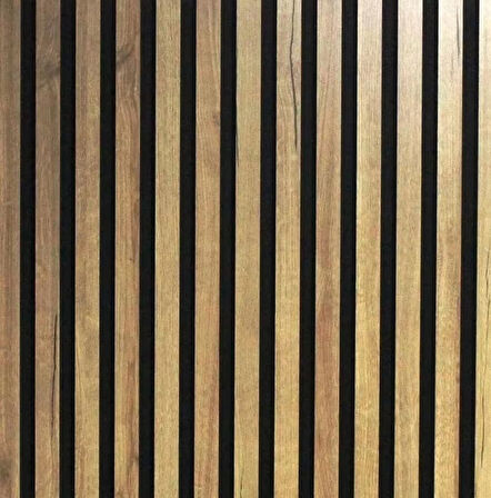 WİNFLEX MİNİ EKO AKUSTİK AHŞAP PANEL  SAVANA MEŞE- 60X60CM