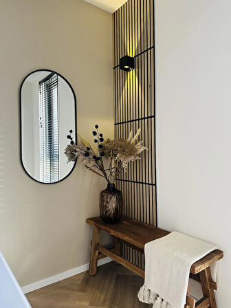 WİNFLEX MİNİ EKO AKUSTİK AHŞAP PANEL  SAVANA MEŞE- 60X60CM