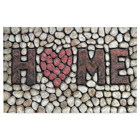 Monnhein Kapı Önü Paspası - Modern ve Şık Kapı Paspası | Ev, Ofis ve Dış Mekân Kullanımı İçin (Doğal Taş Görünümlü)