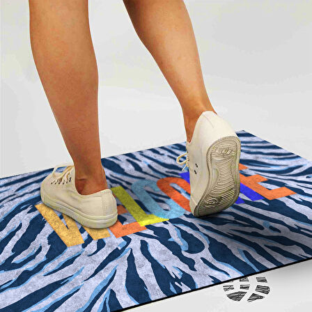 Monnhein Kapı Önü Paspası - Modern ve Şık Kapı Paspası | Ev, Ofis ve Dış Mekân Kullanımı İçin (Renkli Karşılama Welcome)