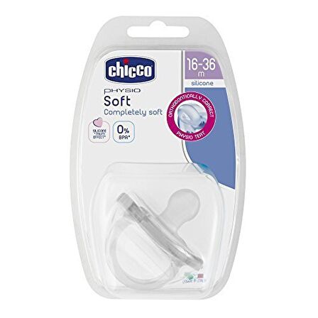 Chicco Physio Soft Komple Silikon Yalancı Emzik(16-36m+)