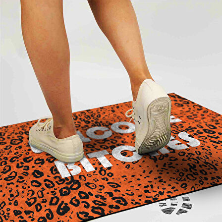 Monnhein Kapı Önü Paspası - Modern ve Şık Kapı Paspası | Ev, Ofis ve Dış Mekân Kullanımı İçin (Wild Greetings)