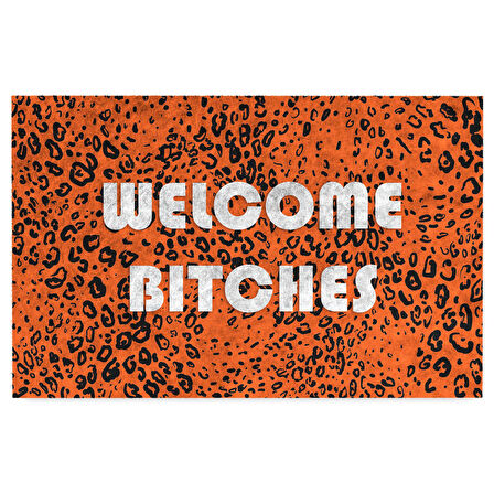 Monnhein Kapı Önü Paspası - Modern ve Şık Kapı Paspası | Ev, Ofis ve Dış Mekân Kullanımı İçin (Wild Greetings)