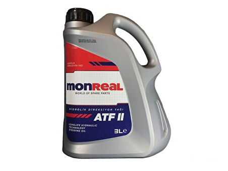 Monreal 301 Monreal Atf II 3Lt Direksiyon Yagı (6X3Lt) (Kolı Ad:6)