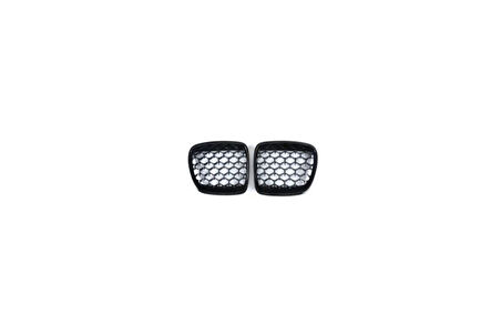 Monreal 75672 Panjur Siyah Çerçeve Kenarlı Parlak Set & Z4 Style BMW F9 51137203649