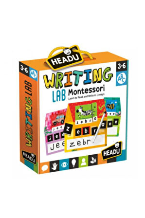 Headu Writing Lab Montessori - Headu Yazı Yazma Laboratuvarı Montessori (3-6 Yaş)