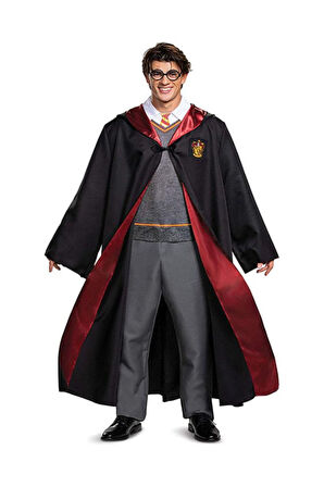 Harry Potter Gryffindor Kapişonlu Cübbe Çocuk Boy - 9-10 Yaş