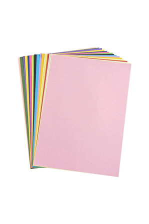 A4 Renkli Fotokopi Kağıdı Karışık 30'lu Paket