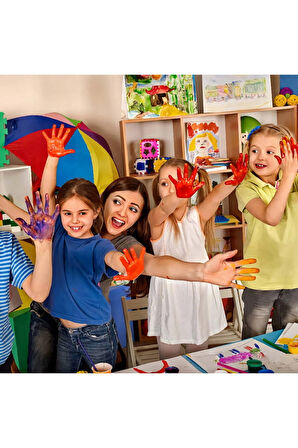 Mavi Parmak Boyası Nova Color 500 ml - Kolay Silinebilir