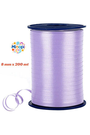 Lila Rafya Balon ipi 8 mm x 200 mt Pastel Renk