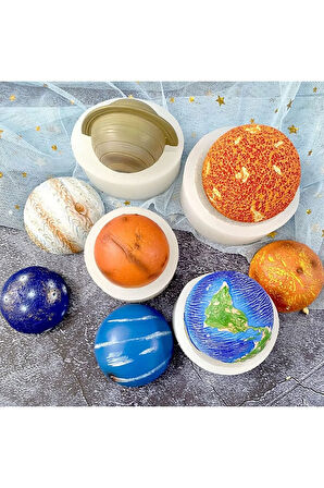 100 Adet - 6 cm Strafor Top Köpük Top Beyaz Küre Güneş Sistemi Ödevi Hobi Süsleme