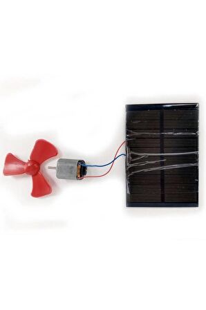 Güneş Paneli Mini Motor Ve Pervane Seti