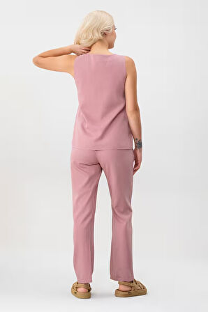 BOLD & YOUNG Kadın Kolsuz %100 Pamuklu Atlet