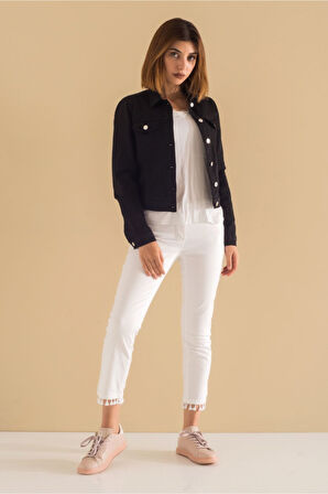 Bold & Young Gül Kurusu Power Strech Kot Mont