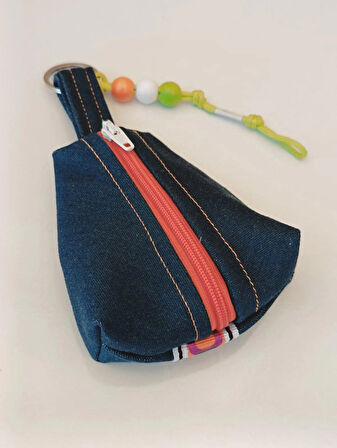 KOT KUMAŞ MİNİ CÜZDAN & ANAHTARLIK