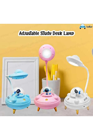 Temalı Masa Lambası- (1'Lİ PAKET) Çalışma Masası Led Lambası, Şarj Edilebilir Masa Lambası